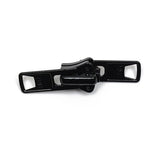 YKK Vislon #10 Locking 2-Tab Slider - Black 25 pack
