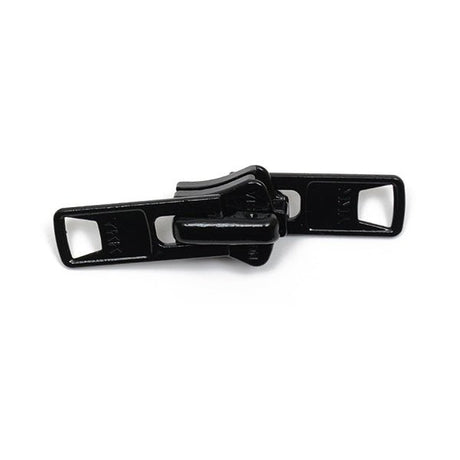 YKK Vislon #10 Locking 2-Tab Slider - Black 25 pack