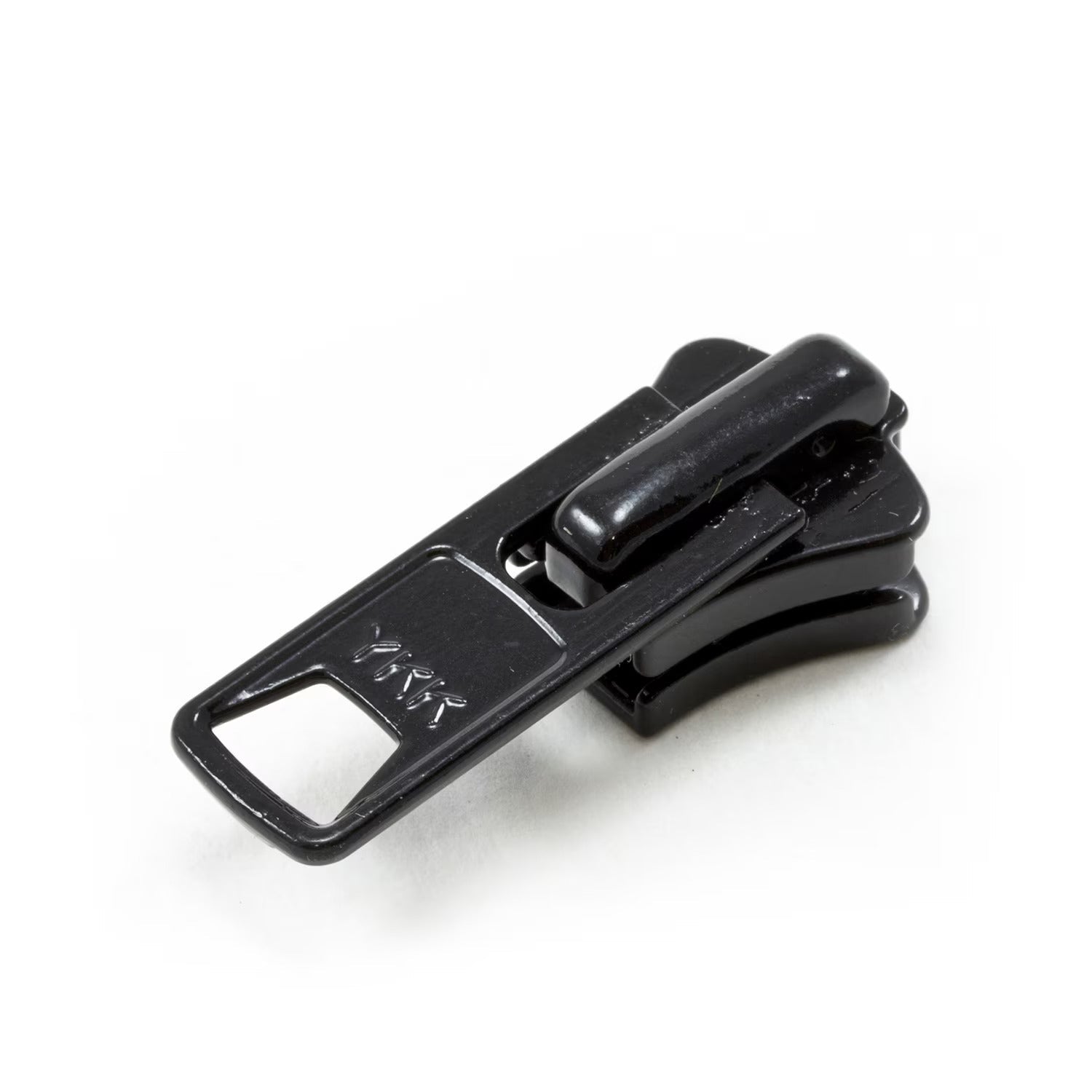 YKK Vislon #10 Metal Slider 10VFDA AutoLok Single Pull Black