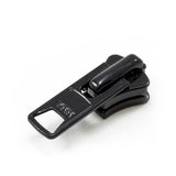 YKK Vislon #10 Metal Slider 10VFDA AutoLok Single Pull Black