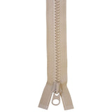 YKK Vislon #10 Non-Lock Slide 78-inch - Beige