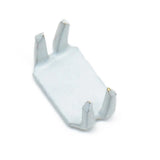 YKK Vislon #5 Bottom Stop - White 100 pack