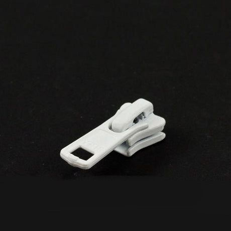 YKK Vislon #5 Metal Sliders 5VSDA AutoLok Standard Single Pull Tab White
