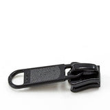 YKK Vislon #5 Metal Sliders 5VSDFL Non-Locking Long Single Pull Tab Black