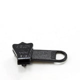 YKK Vislon #5 Metal Sliders 5VSDFL Non-Locking Long Single Pull Tab Black