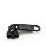 YKK Vislon #5 Metal Sliders 5VSDFL Non-Locking Long Single Pull Tab Black