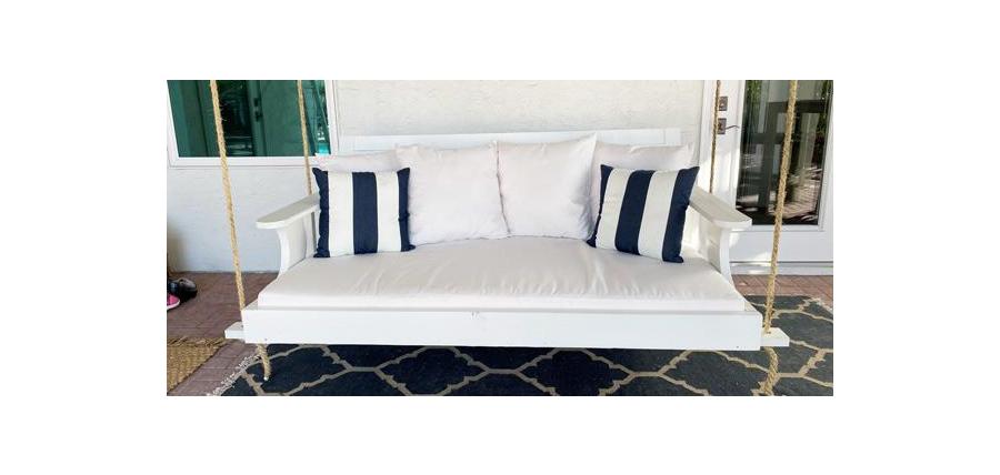Classic White Cushions That Are Easy to Style and Easy to Clean