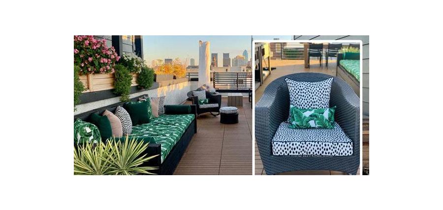 Fusion Collection Turns City Rooftop Into Jungle Paradise