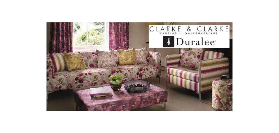 City-Pretty Florals and Blazer-Cut Wovens Define New Clarke and Clarke Fabrics
