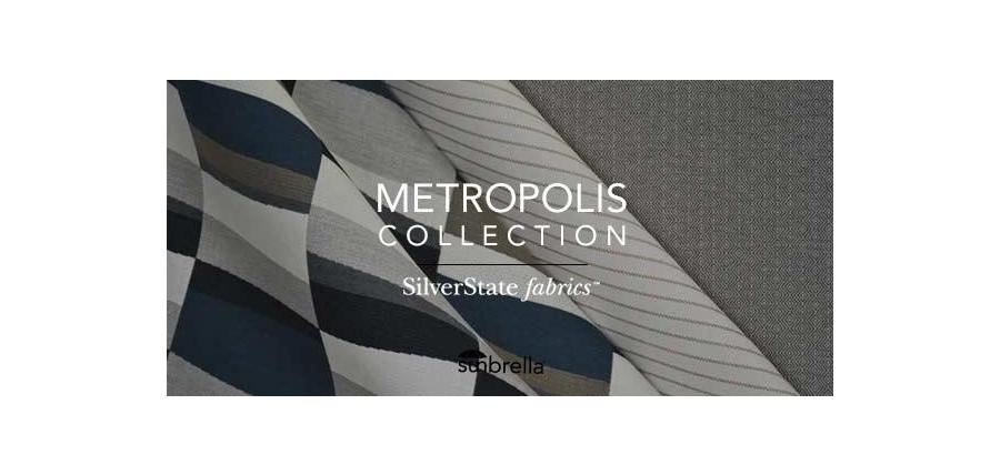 Fresh New Metropolis Fabric Collection by Silver State Sunbrella