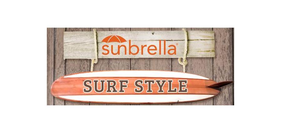 Hang Ten with the New Surfboard Sunbrella Fabric Patterns