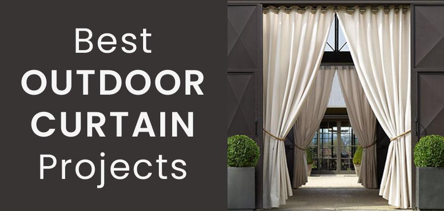 Top 5 Sunbrella Outdoor Curtain Ideas