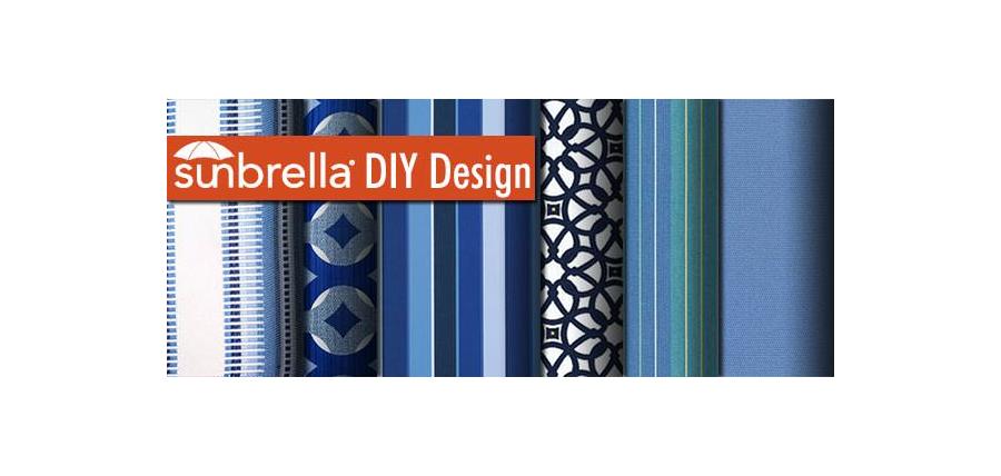 Sunbrella Fabric DIY Beautiful Blues