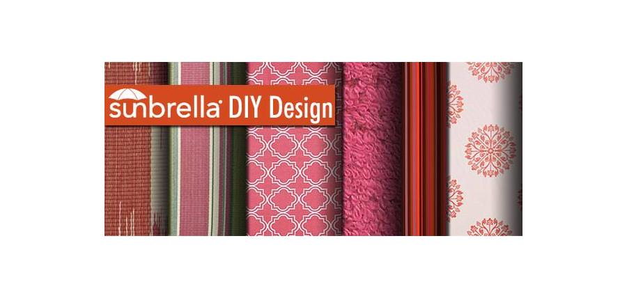 Sunbrella DIY Design – Celebrate! Pops of Pink Fabric