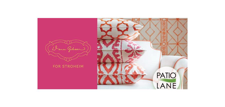 Classic and Modern Co-Exist with the Dana Gibson Fabric Collection for Stroheim