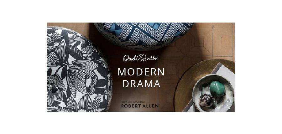 Immerse Yourself in Glamour With the Modern Drama Collection by Robert Allen for DwellStudio