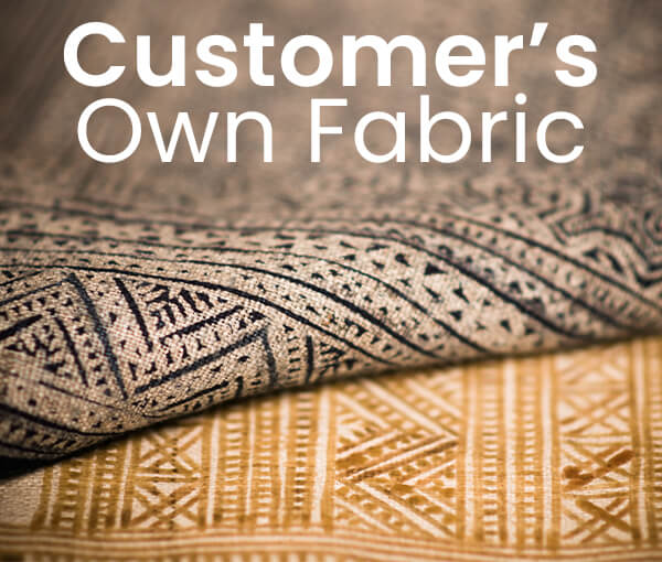 COM Customer Owned Fabric Cushion Covers