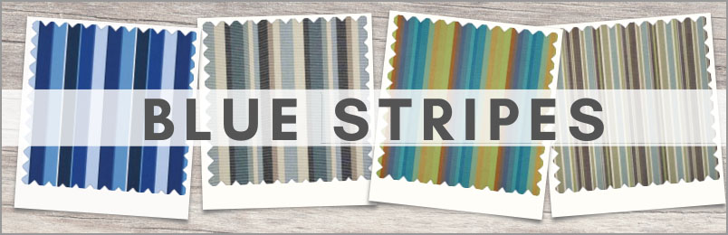 Sunbrella Blue Stripes Sample Pack