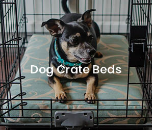 custom dog crate beds