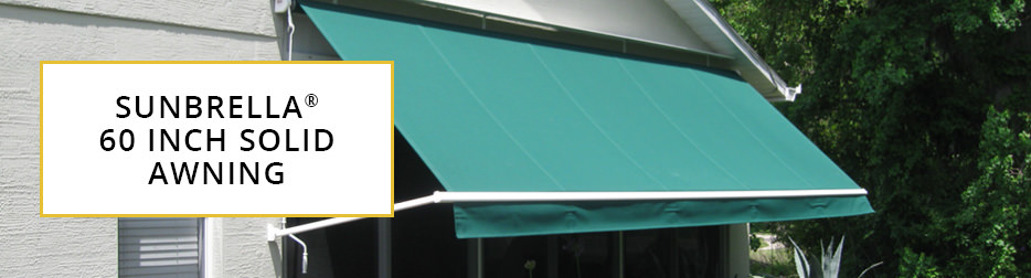 Sunbrella - Shop By Collection - 60 Inch Solid Awning