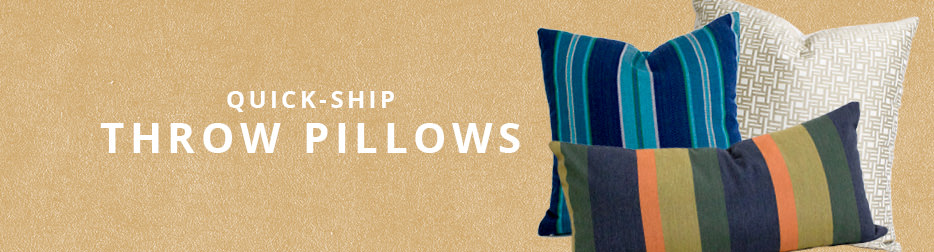 Quick-Ship Throw Pillows