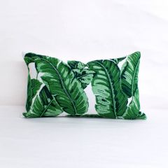Indoor/Outdoor Sunbrella Tropics Jungle - 20x12 Throw Pillow
