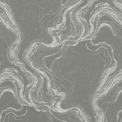 Clarke and Clarke Marble Pewter F1061-04 Organics Collection Drapery Fabric
