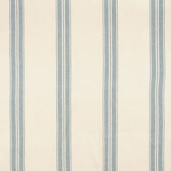 F Schumacher Brentwood Stripe China Blue 70871 by Mark D Sikes Indoor Upholstery Fabric