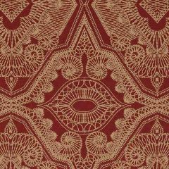 Duralee Red DA61646-9 Sakai Prints and Wovens Collection Indoor Upholstery Fabric