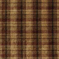 Robert Allen Softened Plaid Havana Color Library Collection Indoor Upholstery Fabric