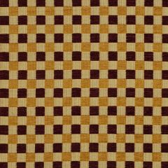 Robert Allen Woven Boxes Aged Gold Color Library Collection Indoor Upholstery Fabric