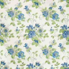 Lee Jofa Parnham Cornflower / Lime BFC-3520-153 Blithfield Collection Multipurpose Fabric