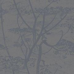 Cole and Son Cow Parsley Gilver / Black 95-9050 Contemporary Restyled Collection Wall Covering