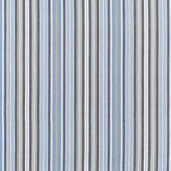 F Schumacher Avignon Stripe Bleu 68681 Chroma Collection Indoor Upholstery Fabric