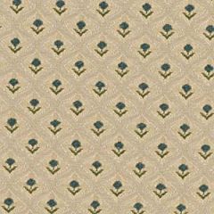 Robert Allen Floral Drop Lagoon Color Library Collection Indoor Upholstery Fabric