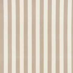 F Schumacher Andy Stripe Taupe 71322 Essentials Classic Stripes Collection Indoor Upholstery Fabric