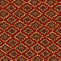 Robert Allen Inlay Scarlet Color Library Collection Indoor Upholstery Fabric