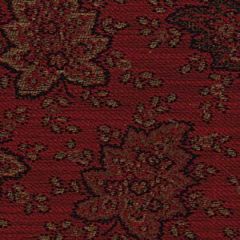 Robert Allen Leaves Abound Scarlet Color Library Collection Indoor Upholstery Fabric