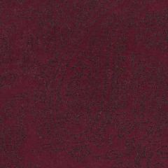 Robert Allen Paisley Suede Ruby Essentials Collection Indoor Upholstery Fabric