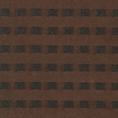Robert Allen Suede Squares Chestnut Essentials Collection Indoor Upholstery Fabric