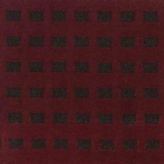 Robert Allen Suede Squares Ruby Essentials Collection Indoor Upholstery Fabric