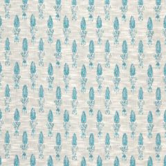 Robert Allen Cloe Flora Turquoise 228027 Pigment Collection Indoor Upholstery Fabric