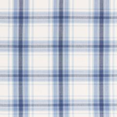 F. Schumacher St. Martin Plaid Cornflower 68072 Calypso Collection