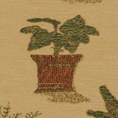 Robert Allen Patio Plants Russet Color Library Collection Indoor Upholstery Fabric