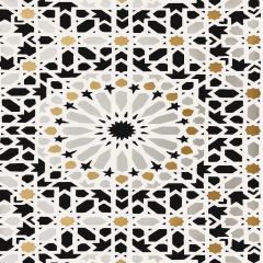 F-Schumacher Nasrid Palace Mosaic-Mica 5005961 Luxury Decor Wallpaper