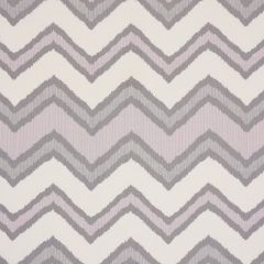 F Schumacher Chevron Ikat Lilac 72632 Ikat Collection Indoor Upholstery Fabric