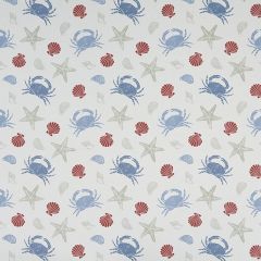 Clarke and Clarke Offshore Marine F1191-01 Land And Sea Collection Multipurpose Fabric