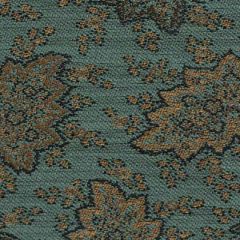 Robert Allen Leaves Abound Ocean Color Library Collection Indoor Upholstery Fabric