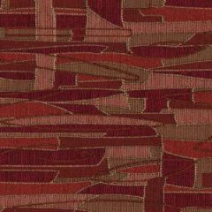 Robert Allen Puzzle Pieces Ruby Color Library Collection Indoor Upholstery Fabric