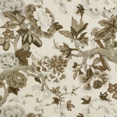 F Schumacher Bermuda Blossoms Snow 175871 by Mary McDonald Indoor Upholstery Fabric
